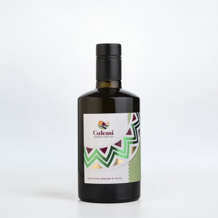 Olio extravergine d oliva - Bottiglia da 500 ml - Aglio di Nubia